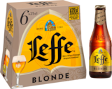 BIÈRE BLONDE LEFFE - ABBAYE DE LEFFE - Auchan Hypermarché à Dunkerque BIÈRE BLONDE LEFFE - ABBAYE DE LEFFE en promo chez Auchan Hypermarché Dunkerque à 5,35 €