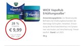 VapoRub Erkältungssalbe bei LINDA im Prospekt "" für 9,99 €