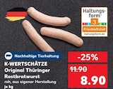 Original Thüringer Rostbratwurst im Angebot bei Kaufland in Dorsten Original Thüringer Rostbratwurst Angebote von K-WERTSCHÄTZE bei Kaufland Dorsten für 8,90 €