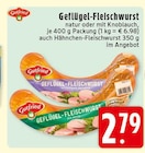 Aktuelles Geflügel-Fleischwurst natur Angebot bei EDEKA in Solingen (Klingenstadt) ab 2,79 €
