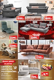 Sessel im porta Möbel Prospekt in Hürth Aktueller porta Möbel Prospekt mit Sessel, "POLSTER-INDUSTRIE-MESSE", Seite 2