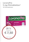 LINDA - 5 mg Filmtabletten Angebot im Prospekt 5 mg Filmtabletten bei LINDA im Prospekt "" für 7,50 €