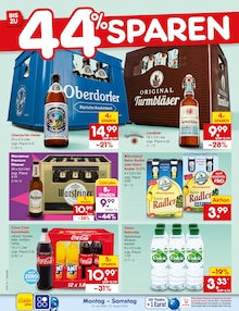 Volvic im Netto Marken-Discount Prospekt "Aktuelle Angebote" mit 76 Seiten (Weinheim)