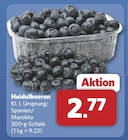 Heidelbeeren bei combi im Emden Prospekt für 2,77 €