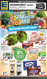 EDEKA Prospekt für Emsdetten mit 17 Seiten EDEKA Prospekt für Emsdetten: "Aktuelle Angebote", 17 Seiten, 15.09.2025 - 20.09.2025