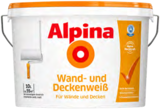 Wand- und Deckenweiß im Angebot bei Sonderpreis Baumarkt in Nordhausen Wand- und Deckenweiß Angebote von Alpina bei Sonderpreis Baumarkt Nordhausen für 27,95 €