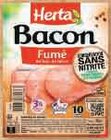 Bacon Fumé Conservation Sans Nitrite - HERTA dans le catalogue U Express