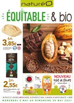 Catalogue NaturéO à Nancy, avec 18 pages Prospectus NaturéO à Nancy, "Équitable et bio", 18 pages, 05/05/2021 - 30/05/2021