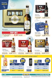 Bier Angebot im aktuellen Metro Prospekt auf Seite 25