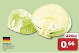 Weißkohl für 0,66 € bei famila Nordwest im Angebot Weißkohl im aktuellen famila Nordwest Prospekt