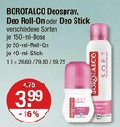 Deospray von Borotalco im aktuellen V-Markt Prospekt für 3,99 €