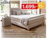 XXXLutz Möbelhäuser Selbach - BOXSPRINGBETT Angebot im Prospekt BOXSPRINGBETT bei XXXLutz Möbelhäuser im Selbach Prospekt für 1.699,00 €