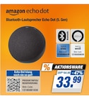 Echo Dot Bluetooth-Lautsprecher (5. Gen) von Amazon für 33,99 € bei expert im Angebot Echo Dot Bluetooth-Lautsprecher (5. Gen) von Amazon im aktuellen expert Prospekt