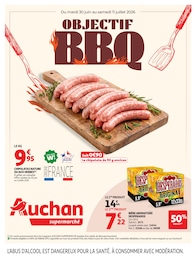 Prospectus Auchan Supermarché à Haeusern, "OBJECTIF BBQ", 28 pages, 30/06/2026 - 11/07/2026