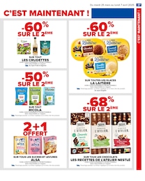 Offre Glace Vanille dans le catalogue Carrefour du moment à la page 39