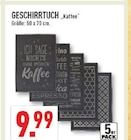 Aktuelles Geschirrtuch 'Kaffee' Angebot bei Marktkauf in Rheda-Wiedenbrück ab 9,99 €