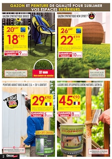 Prospectus Décor Discount de la semaine "LES PRIX COÛTS DE POUCE" avec 2 pages, valide du 02/09/2024 au 12/10/2024 pour Lempdes et alentours