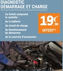 Promo Diagnostic Démarrage et Charge à 19,90 € dans le catalogue E.Leclerc à La Chaux