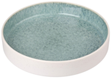 Assiette creuse porcelaine émail réactif en promo chez Maxi Bazar Assiette creuse porcelaine émail réactif dans le catalogue Maxi Bazar
