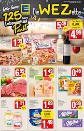 Aktueller WEZ Prospekt mit Flammkuchen, "Die WEZette", Seite 1
