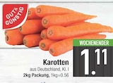 Karotten von  im aktuellen EDEKA Prospekt für 1,11 €