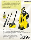Hochdruckreiniger K 4 Premium Power Control Flex Home Angebote von Kärcher bei BayWa Bau- und Gartenmärkte Passau für 329,00 €