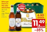 Aktuelles Premium Pils Angebot bei Netto Marken-Discount in Alsdorf ab 11,49 €