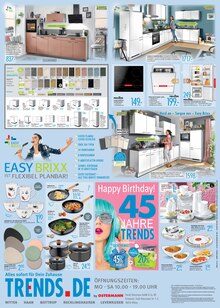 Kuchen im Trends Prospekt "HAPPY BIRTHDAY! - 45 JAHRE TRENDS" mit 4 Seiten (Bonn)