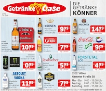 Getränke Oase Prospekt "Aktuelle Angebote" für Ahlen, 1 Seite, 15.09.2025 - 20.09.2025 Getränke Oase Prospekt "Aktuelle Angebote" für Ahlen, 1 Seite, 15.09.2025 - 20.09.2025