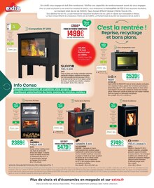 Catalogue Extra à Marquise cette semaine, valable du 07/09/2026 au 17/10/2026 Prospectus Extra à Marquise, "C'est la rentrée ! Reprise, recyclage et bons plans.", 8 pages de promos valables du 07/09/2026 au 17/10/2026