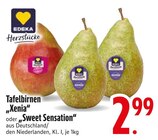 Tafelbirnen "Xenia" oder "Sweet Sensation" von EDEKA Herzstücke im aktuellen EDEKA Prospekt für 2,99 €