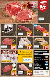 Steak Angebot im aktuellen REWE Prospekt auf Seite 8