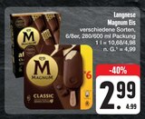 Magnum Eis Angebote von Langnese bei E center Bayreuth für 2,99 €