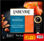 SAUMON FUMÉ DE NORVÈGE LABEYRIE - LABEYRIE - Auchan Hypermarché à Nîmes SAUMON FUMÉ DE NORVÈGE LABEYRIE - LABEYRIE en promo chez Auchan Hypermarché Nîmes à 13,39 €