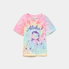 T-shirt manches courtes coton Stitch multicolore fille à La Halle dans Les Grandes Rivieres