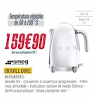 Bouilloire - SMEG en promo chez Proxi Confort Dijon à 159,90 €