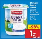 Quark Creme Angebote von Ehrmann bei Netto Marken-Discount Saarbrücken für 1,00 €