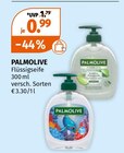 Flüssigseife im Angebot bei Müller in Mainz Flüssigseife Angebote von PALMOLIVE bei Müller Mainz für 0,99 €