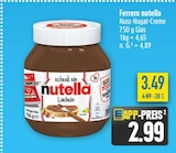 nutella Nuss-Nugat-Creme bei diska im Elsterberg Prospekt für 2,99 €