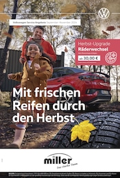 Volkswagen Prospekt für Schwangau: "Mit frischen Reifen durch den Herbst", 1 Seite, 01.09.2024 - 30.11.2024