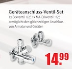 Geräteanschluss-Ventil-Set bei bauSpezi im Parsberg Prospekt für 14,99 €
