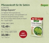 VITALIA Reformhaus Tegernsee - Ginkgo-Kapseln Angebot im Prospekt Ginkgo-Kapseln bei VITALIA Reformhaus im Tegernsee Prospekt für 12,49 €