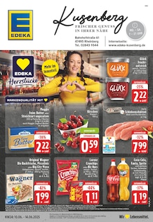 EDEKA Rheinberg Prospekt der aktuellen Woche, gültig von 10.06.2025 bis 14.06.2025 Aktueller EDEKA Rheinberg Prospekt "Aktuelle Angebote" mit 24 Seiten