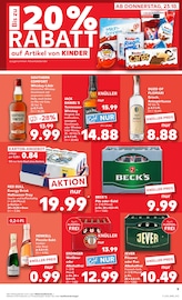 Spirituosen im Kaufland Prospekt in Bamberg Aktueller Kaufland Prospekt mit Spirituosen, "Aktuelle Angebote", Seite 9