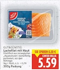 Lachsfilet mit Haut von Gut&Günstig im aktuellen E center Prospekt