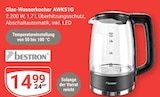 Aktuelle Wasserkocher Angebote bei GLOBUS in Duisburg Aktuelles Glas-Wasserkocher AWK51G Angebot bei GLOBUS in Duisburg ab 14,99 €