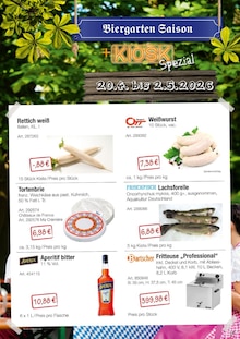 Weißwurst im Hamberger Prospekt "SPARGEL" mit 48 Seiten (München)