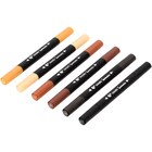 Marqueurs métallisés à double pointe DécoTime - Action dans le catalogue Action