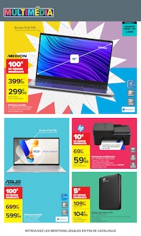 Promotion Imprimante Multifonctions dans le prospectus Carrefour, valable du 24/08/2026 au 07/09/2026 Promo Imprimante Multifonctions dans le catalogue Carrefour du moment à la page 74
