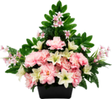 Jardinière de pivoines, lys, mini-fleurs et philodendrons - Bazarland à Pau Jardinière de pivoines, lys, mini-fleurs et philodendrons en promo chez Bazarland Pau à 19,99 €